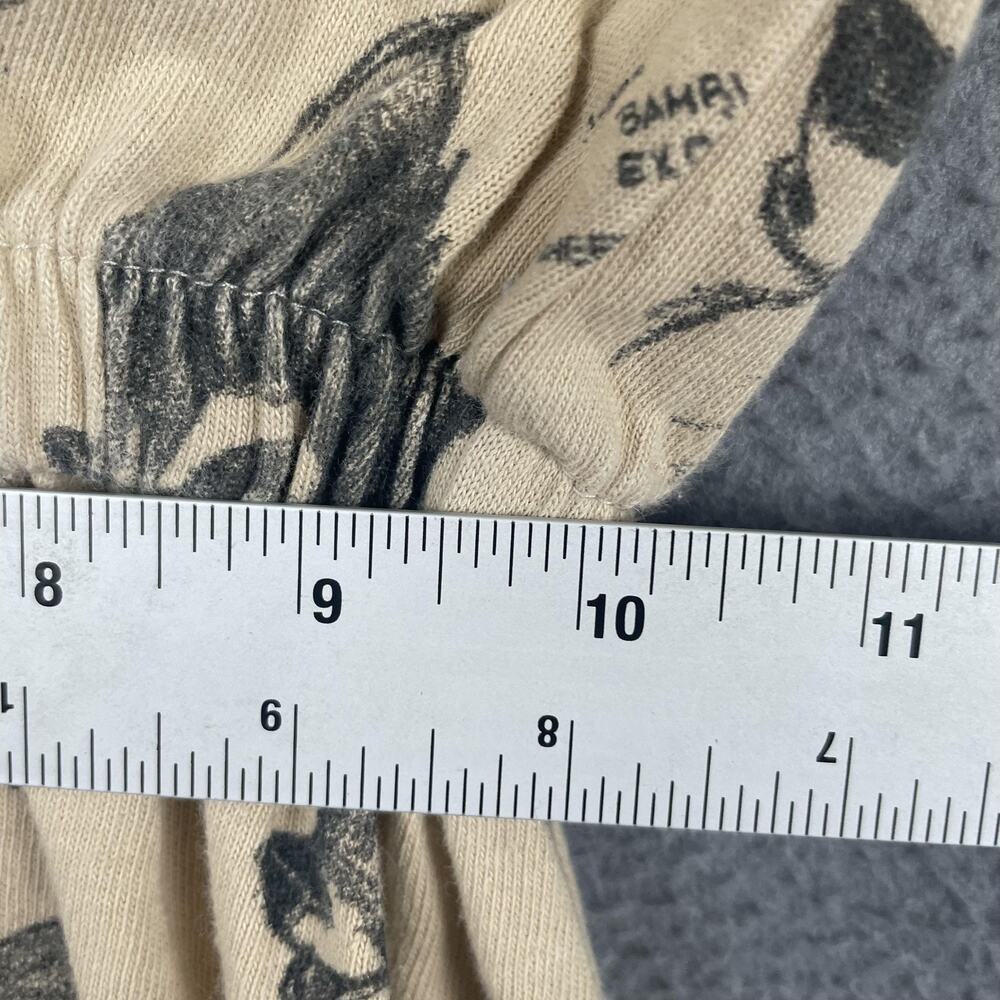 Zara Disney Classics Dress Girls 11-12 Beige Sweater Dress Bambi Animal Print - Picture 8 of 9